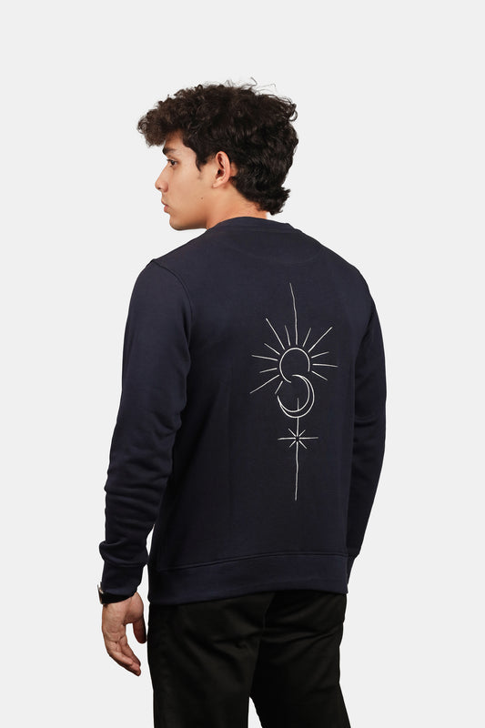 Celestial Balance (Navy Blue) - AGHAAZ