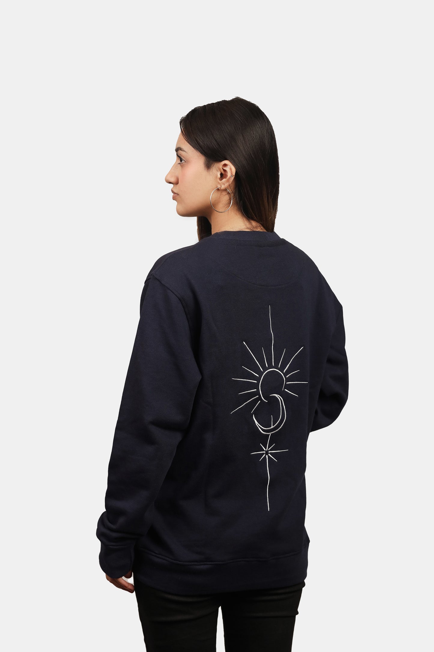 Celestial Balance (Navy Blue) - AGHAAZ