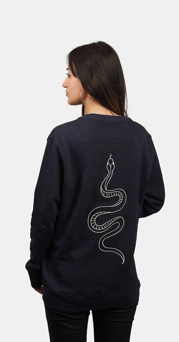 Silent Venom (Navy Blue) - AGHAAZ